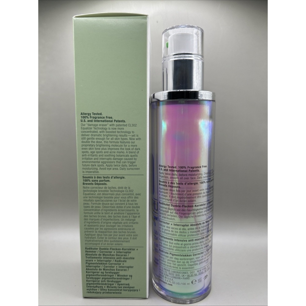 Clinique Even Better Clinical Radical Dark Spot Corrector+Interrupter 3.4oz NEW - Picture 3 of 5